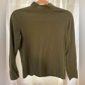 L.L.Bean 100% cotton turtleneck